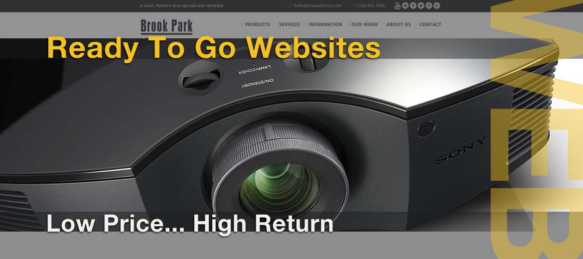 Audio Video Installation Company Websites that show your capabilities